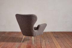 Italian Wingback Chairs with Footstools - 4216083