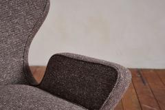 Italian Wingback Chairs with Footstools - 4216084