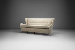 Italian Wingback Three Seater Sofa Italy ca 1950s - 4332823