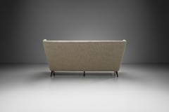 Italian Wingback Three Seater Sofa Italy ca 1950s - 4332826