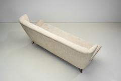 Italian Wingback Three Seater Sofa Italy ca 1950s - 4332827