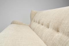 Italian Wingback Three Seater Sofa Italy ca 1950s - 4332829