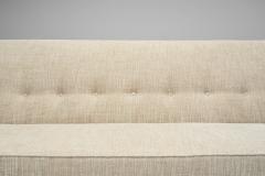 Italian Wingback Three Seater Sofa Italy ca 1950s - 4332830