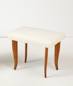 Italian Wood Stool circa 1940 - 4557205
