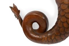 Italian Wooden Mermaid Wall Plaque - 4199227