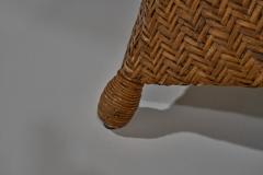 Italian Woven Wicker Sofa Italy 1960s - 4520598