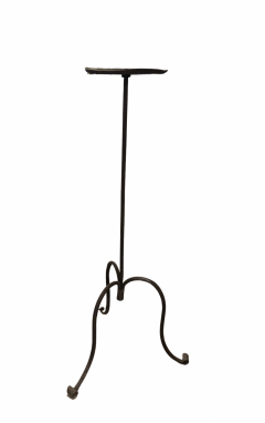 Italian Wrought Iron Candlestand - 4629227