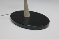 Italian Yellow Black Floor Lamp 1950s - 2340161