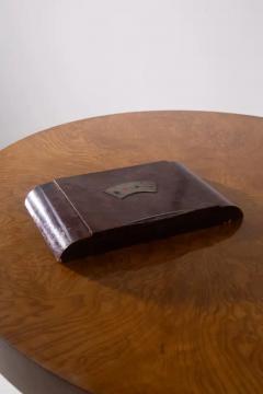 Italian box containing games in burl ART DECO No import duty we pay for it  - 4106190