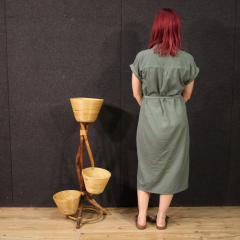 Italian design bamboo vase holder from the 1960s - 4307132
