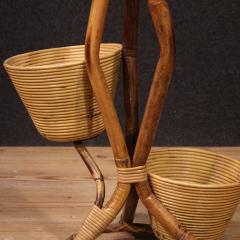 Italian design bamboo vase holder from the 1960s - 4307133