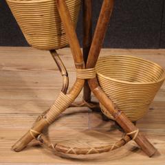 Italian design bamboo vase holder from the 1960s - 4307137