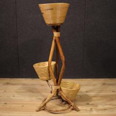 Italian design bamboo vase holder from the 1960s - 4307138