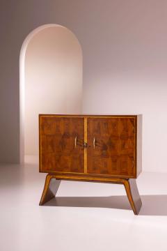 Italian diamond shaped bar cabinet 1940s - 4415280