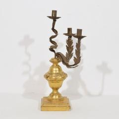 Italian early 19th Century Neoclassical Giltwood Candleholder - 4114425