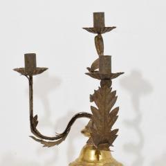Italian early 19th Century Neoclassical Giltwood Candleholder - 4114520