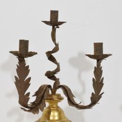 Italian early 19th Century Neoclassical Giltwood Candleholder - 4114522