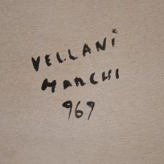 Italian female nude painting signed Vellani Marchi - 4339293