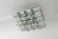 Italian flush mount ceiling or wall lights a pair - 3136519
