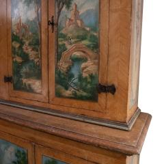 Italian hand painted cupboard late 19th century - 3815163