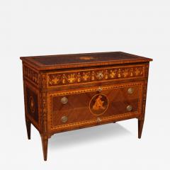Italian inlaid chest of drawers in Louis XVI style - 4217530
