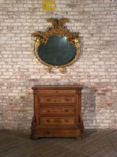 Italian late 17th century Baroque Inlaid Walnut Commode - 1300920