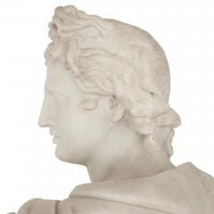 Italian marble sculpture of Apollo - 1459627