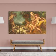 Italian painting Diana the Huntress of the 20th century - 4120589