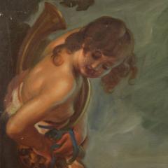 Italian painting Diana the Huntress of the 20th century - 4120591