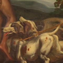 Italian painting Diana the Huntress of the 20th century - 4120593