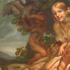 Italian painting Diana the Huntress of the 20th century - 4120594