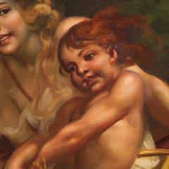 Italian painting Diana the Huntress of the 20th century - 4120595