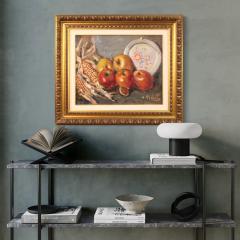 Italian painting still life signed A Merello from 20th century - 3927364