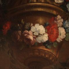 Italian painting still life with flowers from the 18th century - 3895693