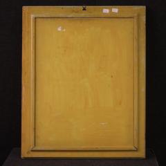 Italian painting view with architectures and characters from 18th century - 4146441