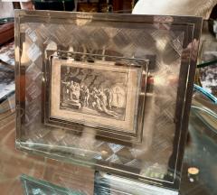 Italian silver photo frame from the 60s - 4281550