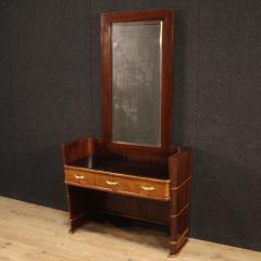 Italian wood design cheval mirror from 70s - 4323553