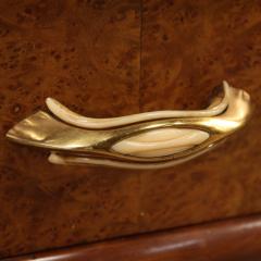Italian wood design cheval mirror from 70s - 4323554