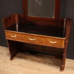 Italian wood design cheval mirror from 70s - 4323555