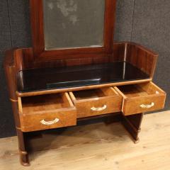 Italian wood design cheval mirror from 70s - 4323556