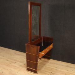 Italian wood design cheval mirror from 70s - 4323558