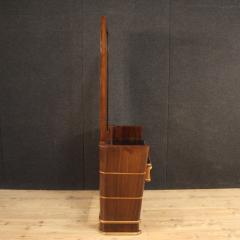 Italian wood design cheval mirror from 70s - 4323559