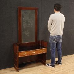 Italian wood design cheval mirror from 70s - 4323563