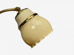 Itsu Oy Table Lamps Polished Brass Glass Finland 1950s - 4762037