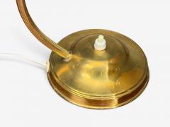 Itsu Oy Table Lamps Polished Brass Glass Finland 1950s - 4762040