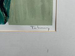 Itzchak Tarkay Itzchak Isaac Tarkay Fauvism Cafe Scene Signed and Numbered Serigraph 20th c - 4509719