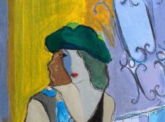 Itzchak Tarkay Itzchak Isaac Tarkay Fauvist Cosette Signed and Numbered Silkscreen 20th c  - 4520017