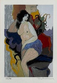 Itzchak Tarkay Itzchak Tarkay Figural Nude Color Serigraph Signed and Numbered 2000s - 4595738