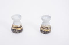 Ivan Weiss Pair of Midcentury Faience candleholders by Ivan Weiss for Royal Copenhagen - 2409962