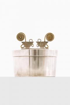 Ivar lenius Bj rk Scandinavian Modern Jar in Brass and Pewter by Ivar lenius Bj rk 1940 - 4615255